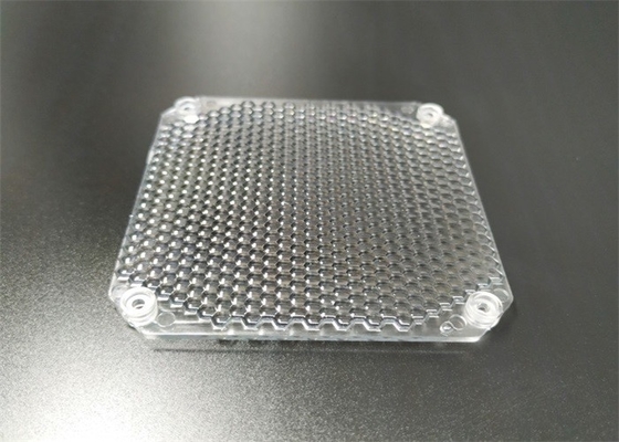 Design / Custom Made OEM / ODM Compound eye lens  Colorless PC 71.8x71.8x2.55mm Dimensional