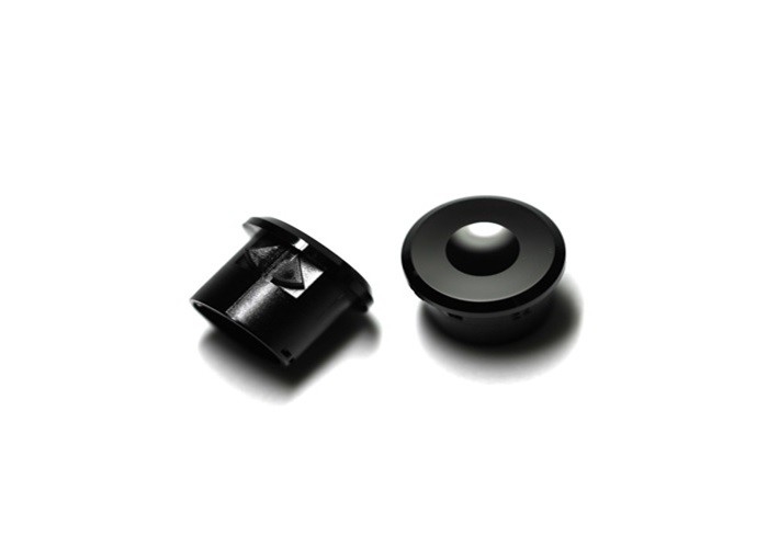 OEM / ODM Design / Custom Made Lens Head Receiver Black PC Plastic Optical Lenses