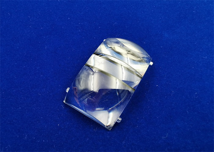 PMMA Material Plastic Optical Lenses / Emitter lens Colorless